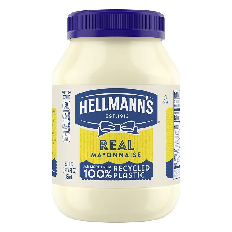 Hellmann's Mayonnaise 890ml